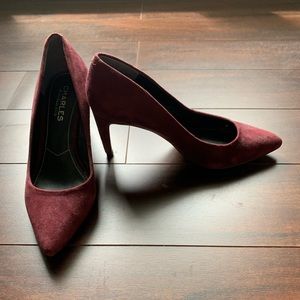 Burgundy Charles by Charles David high heels